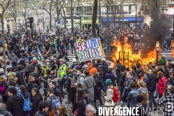 9éme round de manifestations contre la réforme des retraites