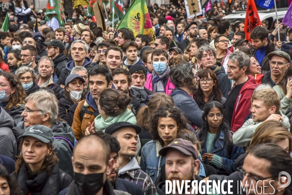 9éme round de manifestations contre la réforme des retraites