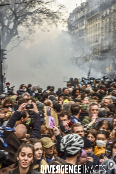 9éme round de manifestations contre la réforme des retraites