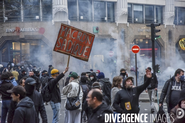 9éme round de manifestations contre la réforme des retraites
