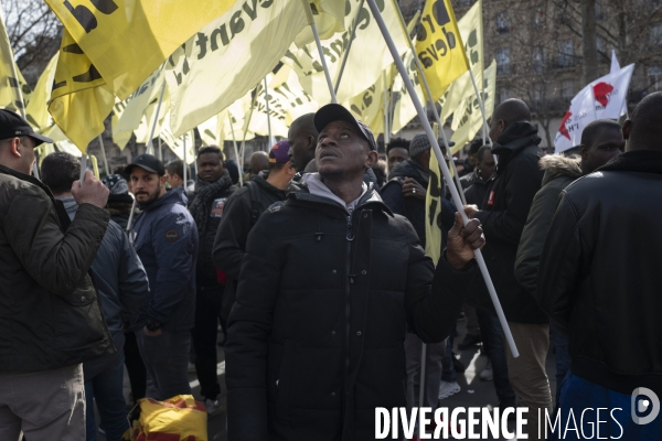 Manifestation contre la loi Darmanin