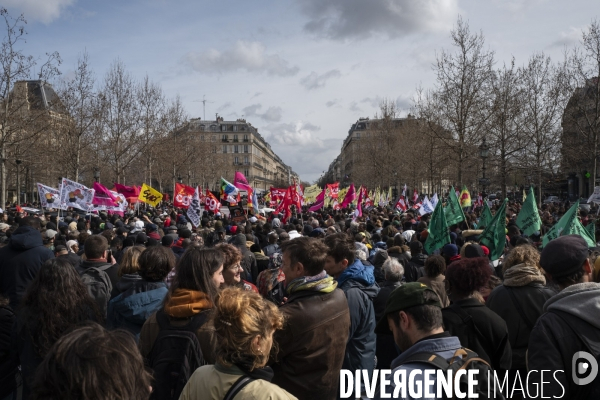 Manifestation contre la loi Darmanin