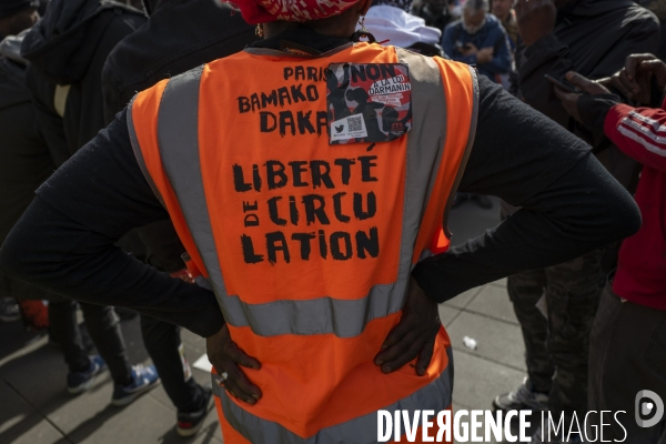 Manifestation contre la loi Darmanin