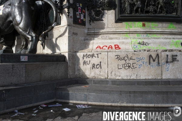 Manifestation contre la loi Darmanin