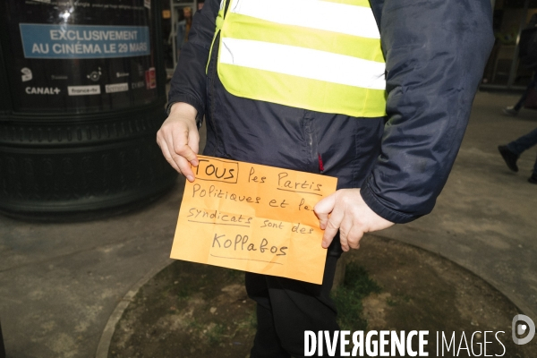 Fra - manifestation contre la reforme des retraites - episode 9 - paris