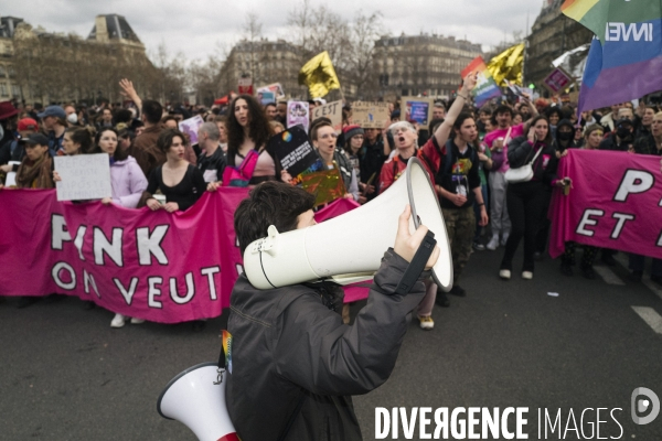 Fra - manifestation contre la reforme des retraites - episode 9 - paris