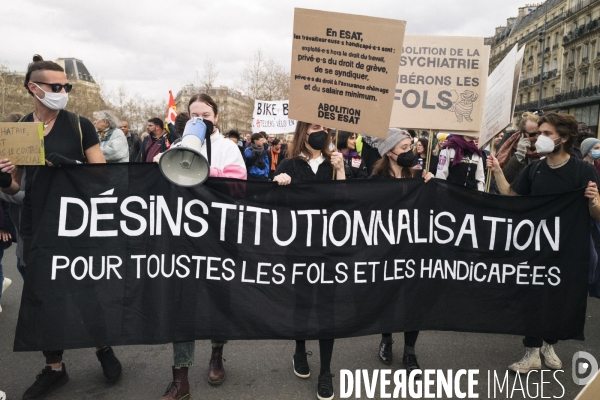 Fra - manifestation contre la reforme des retraites - episode 9 - paris