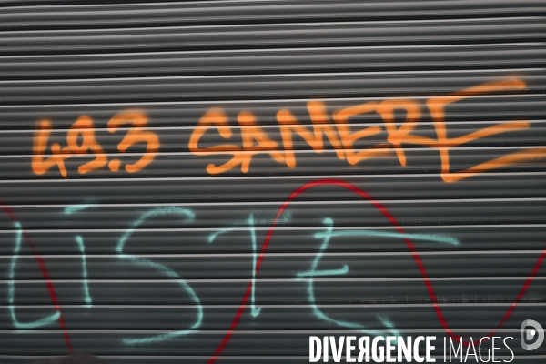 Fra - manifestation contre la reforme des retraites - episode 9 - paris