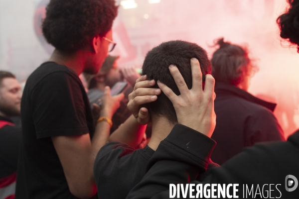 Fra - manifestation contre la reforme des retraites - episode 9 - paris