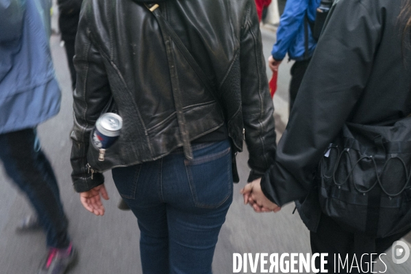 Fra - manifestation contre la reforme des retraites - episode 9 - paris