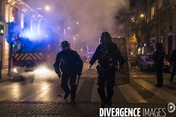 Fra - manifestation contre la reforme des retraites - episode 9 - paris