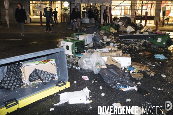 Fra - manifestation contre la reforme des retraites - episode 9 - paris