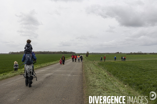 Rassemblement contre le projet de megabassine de Sainte-Soline 25032023