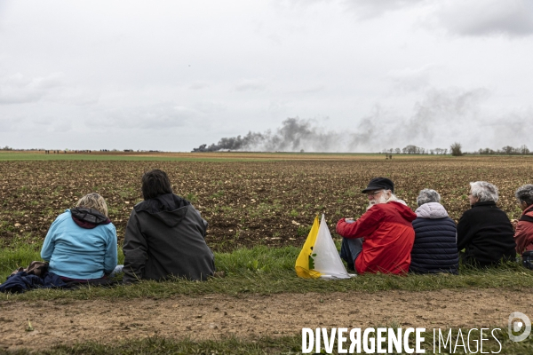 Rassemblement contre le projet de megabassine de Sainte-Soline 25032023
