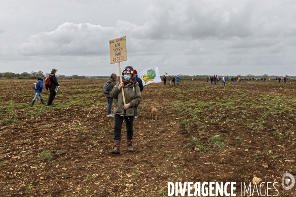 Rassemblement contre le projet de megabassine de Sainte-Soline 25032023