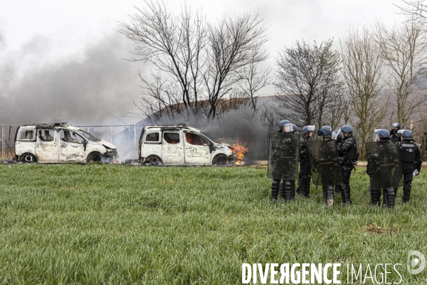 Rassemblement contre le projet de megabassine de Sainte-Soline 25032023