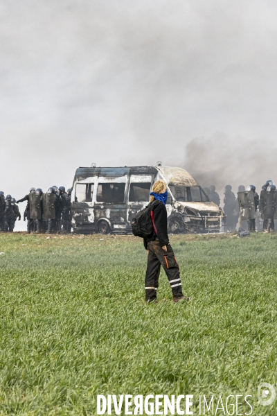 Rassemblement contre le projet de megabassine de Sainte-Soline 25032023