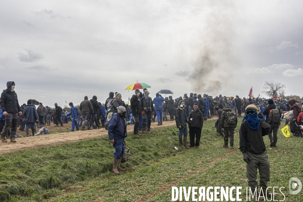 Rassemblement contre le projet de megabassine de Sainte-Soline 25032023