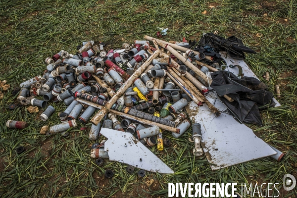 Manifestation organisée contre l inplantation d une méga-bassine à Sainte Soline