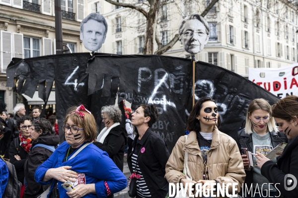Manifestation contre la réforme des retraites 23032023