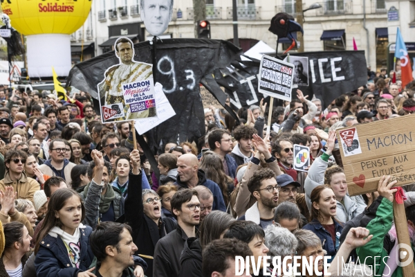 Manifestation contre la réforme des retraites 23032023