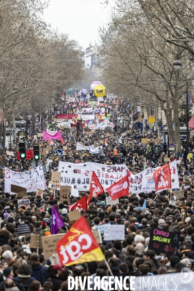 Manifestation contre la réforme des retraites 23032023
