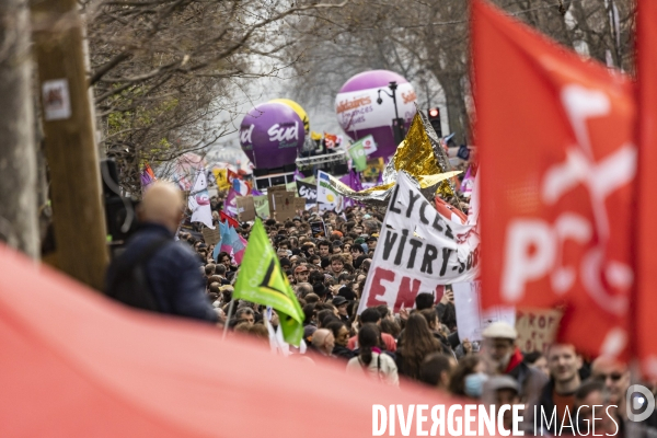 Manifestation contre la réforme des retraites 23032023