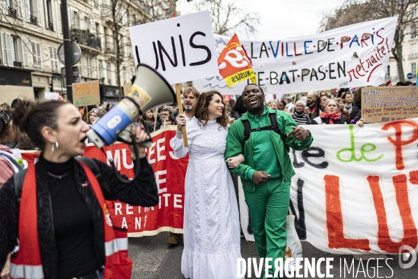 Manifestation contre la réforme des retraites 23032023