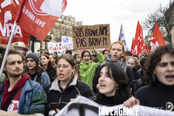 Manifestation contre la réforme des retraites 23032023