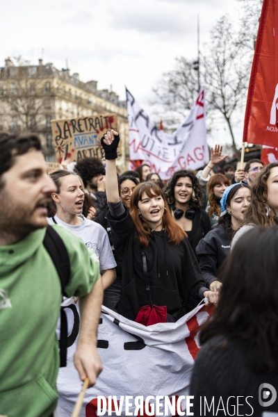 Manifestation contre la réforme des retraites 23032023