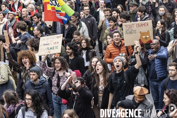 Manifestation contre la réforme des retraites 23032023