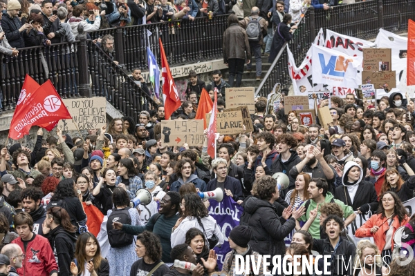 Manifestation contre la réforme des retraites 23032023