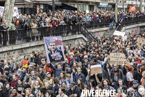 Manifestation contre la réforme des retraites 23032023