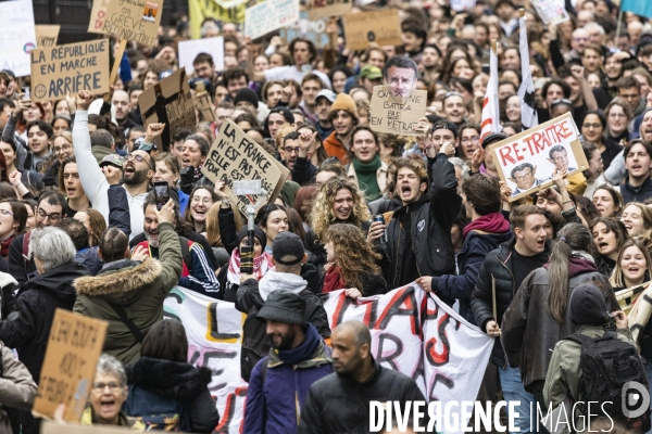 Manifestation contre la réforme des retraites 23032023