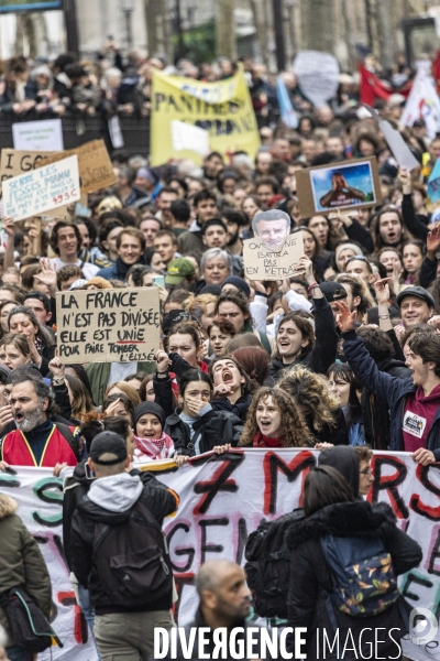 Manifestation contre la réforme des retraites 23032023