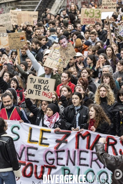 Manifestation contre la réforme des retraites 23032023