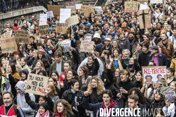 Manifestation contre la réforme des retraites 23032023
