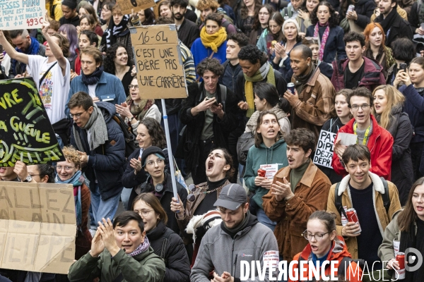 Manifestation contre la réforme des retraites 23032023
