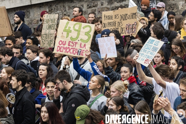 Manifestation contre la réforme des retraites 23032023
