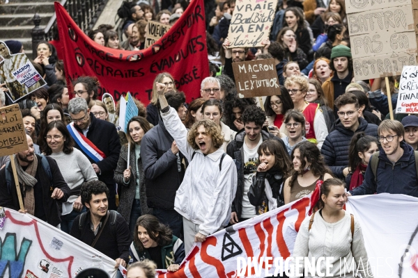 Manifestation contre la réforme des retraites 23032023