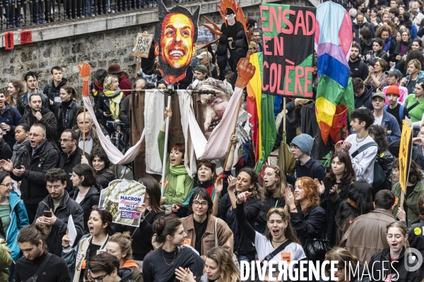 Manifestation contre la réforme des retraites 23032023