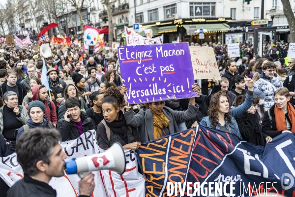 Manifestation contre la réforme des retraites 23032023