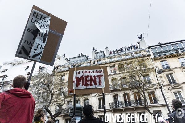 Manifestation contre la réforme des retraites 23032023