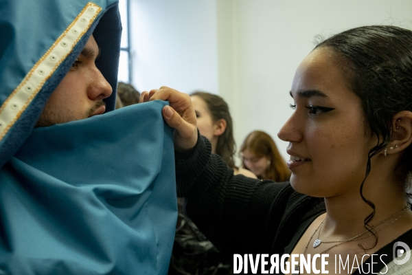 Défilé de mode à l école Prép Art