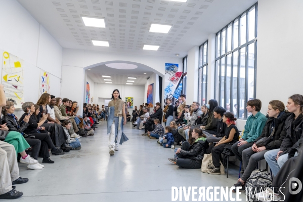 Défilé de mode à l école Prép Art