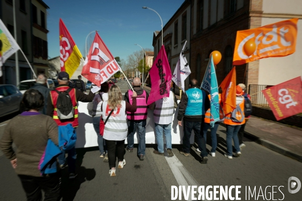 Montauban : manifestation contre la reforme des retraites