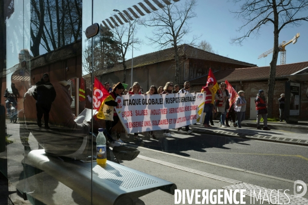 Montauban : manifestation contre la reforme des retraites