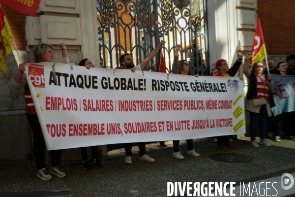 Montauban : manifestation contre la reforme des retraites