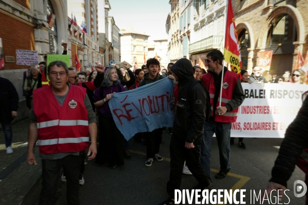 Montauban : manifestation contre la reforme des retraites