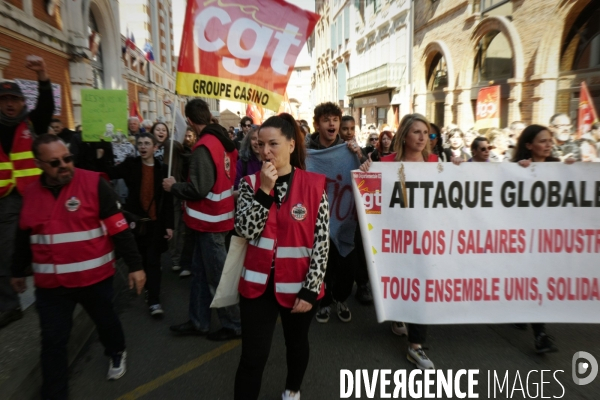 Montauban : manifestation contre la reforme des retraites